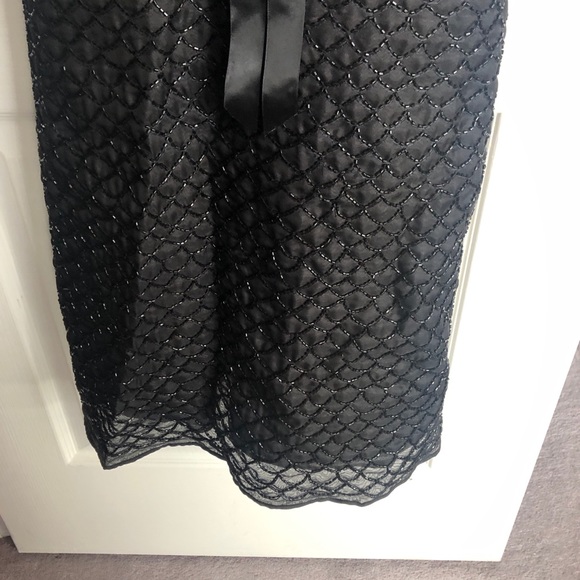 Strapless beaded dress by Laundry: stunning! Vintage - Picture 7 of 8